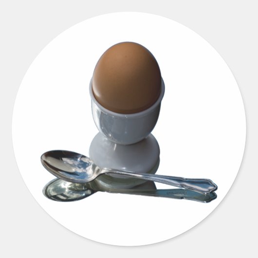 素晴らしい卵 ラウンドシール (正面)