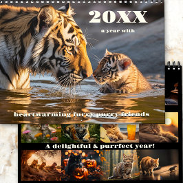 素晴らしい友人の猫カレンダー カレンダー