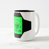 素晴らしい反乱コーヒーサッカースカル ツートーンマグカップ (正面右)