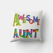 素晴らしい叔母さんT-shirtsおよびギフト クッション (裏面)