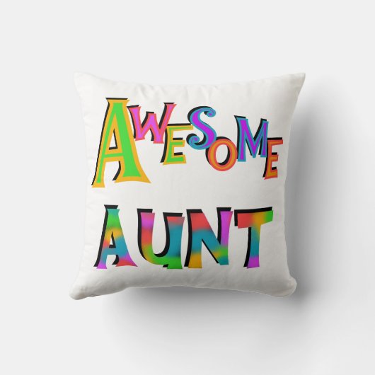 素晴らしい叔母さんT-shirtsおよびギフト クッション (裏面)