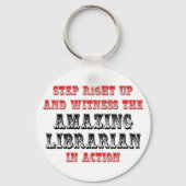 素晴らしい司書の行動 キーホルダー (正面)