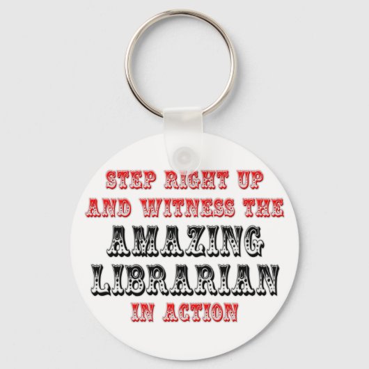 素晴らしい司書の行動 キーホルダー (正面)