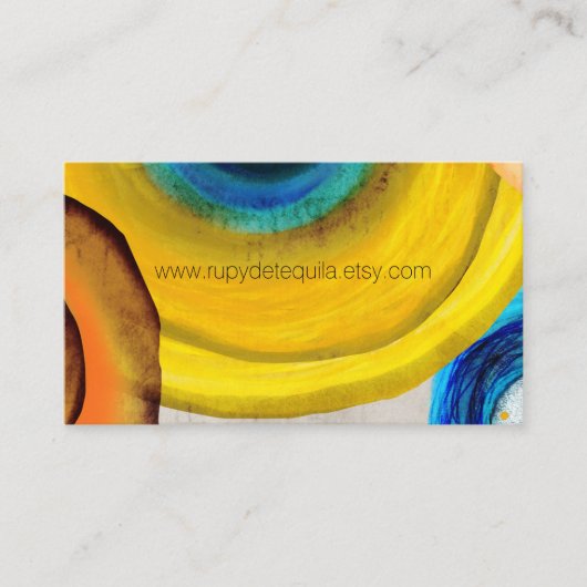 素晴らしい名刺フローラ 名刺 (正面)