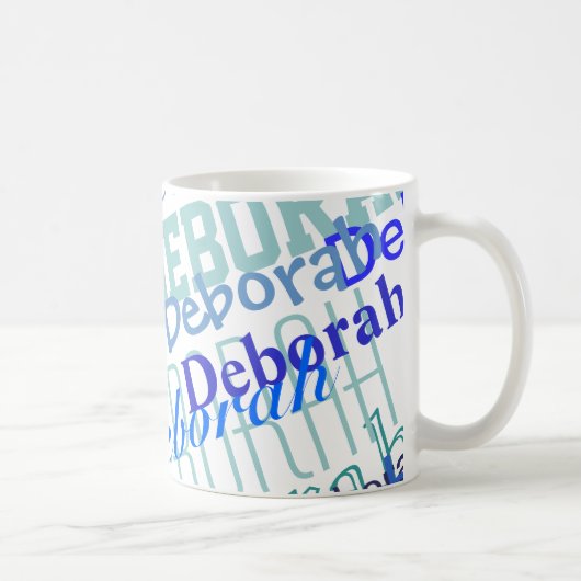 素晴らしい名前パターンを作る コーヒーマグカップ (右)