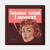 素晴らしい呼び出し。私は答えた マグネット (正面)