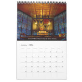 素晴らしい器官および小さいカレンダーの垂直 カレンダー (1月 2026)