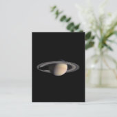 素晴らしい土星の写真 NASAから ポストカード (スタンド正面)