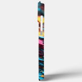 素晴らしい壁紙、3D、美しい、ドリッピーアブストラック Case-Mate iPhoneケース (裏面 / 左)