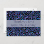 素晴らしい夕べ! ポストカード (正面/裏面)