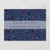 素晴らしい夕べ! ポストカード (正面)