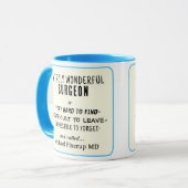 素晴らしい外科医マグ マグカップ (正面左)