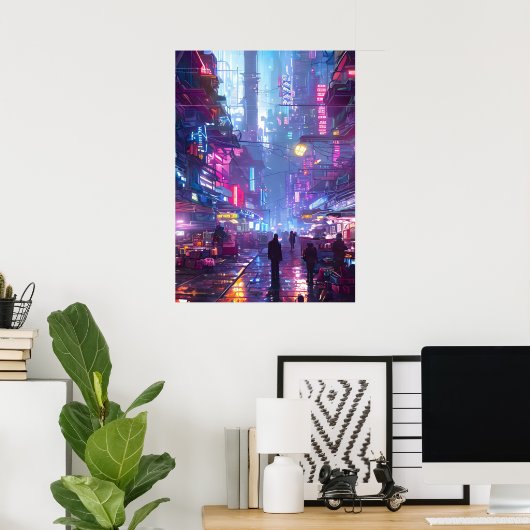 素晴らしい夜 ポスター (ホームオフィス)