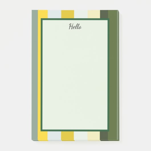 素晴らしい大きな音 ポストイット (正面)