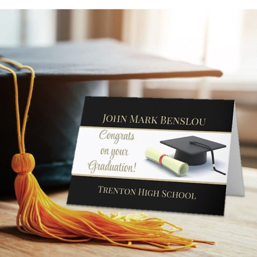 素晴らしい大学院おめでとう!卒業カード カード