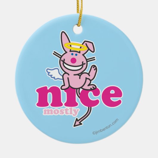 素晴らしい大抵 セラミックオーナメント (正面)