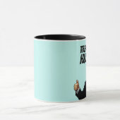 素晴らしい夫トランプのコーヒーマグ マグカップ (中央)