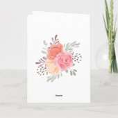 素晴らしい奥さん素晴らしいお尻、ユーモアあふれる母の日 招待状 (裏面)