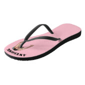 素晴らしい女神のビーチサンダル(狭い革紐) ビーチサンダル (アングル)