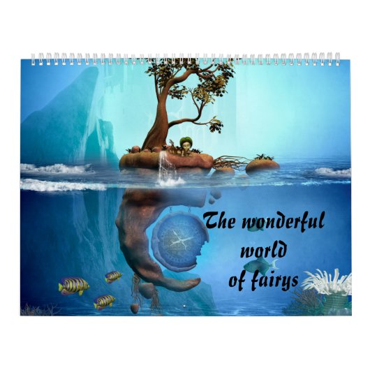 素晴らしい妖精の世界 カレンダー (カバー)