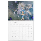 素晴らしい妖精の世界 カレンダー (1月 2026)