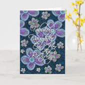 素晴らしい娘誕生日! カード (黄色い花)