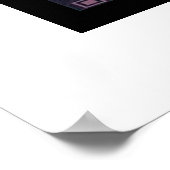 素晴らしい孔雀のポスター ポスター (角)