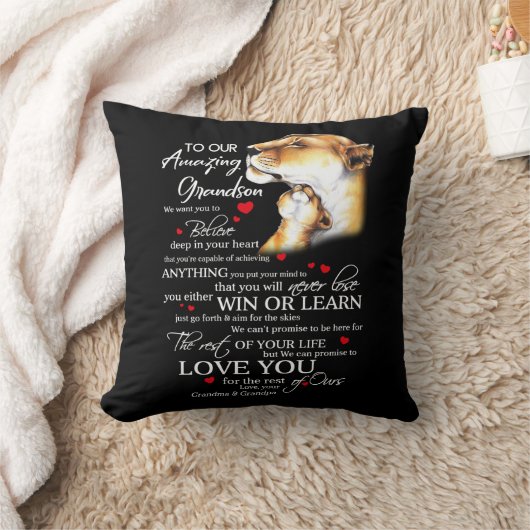 素晴らしい孫に クッション (ブランケット)