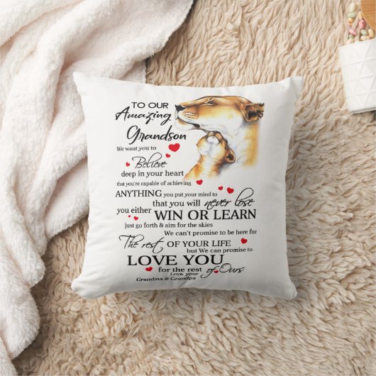 素晴らしい孫に クッション (ブランケット)