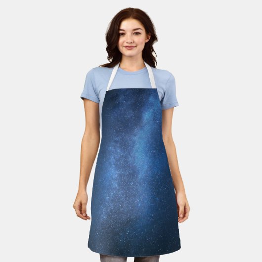 素晴らしい宇宙 エプロン (着用した状態)