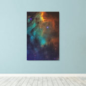 素晴らしい宇宙 キャンバスプリント (インサイチュ (ウッドフロア))