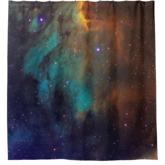 素晴らしい宇宙 シャワーカーテン (正面)