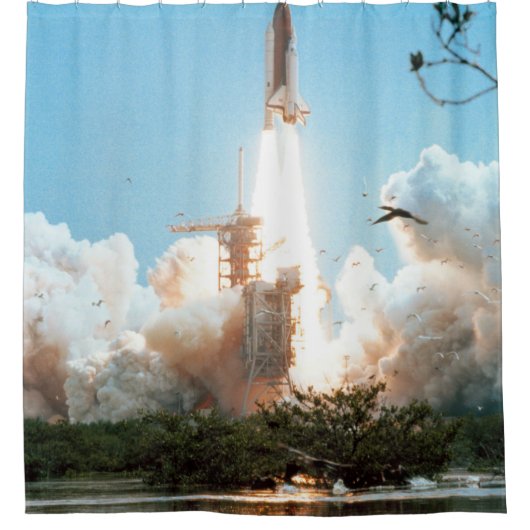 素晴らしい宇宙 シャワーカーテン (正面)