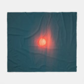 素晴らしい宇宙 フリースブランケット (正面(横))