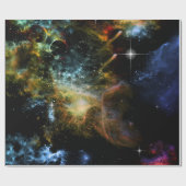 素晴らしい宇宙 ラッピングペーパー (フラット)