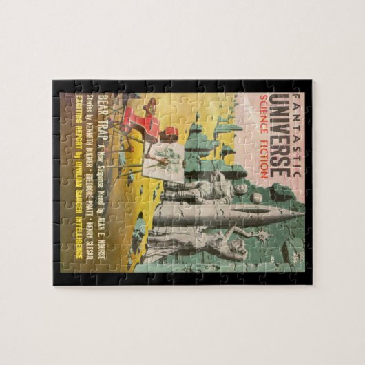 素晴らしい宇宙v08 n01 (1957 07.Kingサイズ) _Pul ジグソーパズル (横)