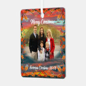 素晴らしい家族のクリスマスデー1490 メタルオーナメント (正面左)