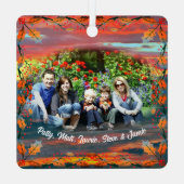 素晴らしい家族のクリスマスデー1490 メタルオーナメント (裏面)