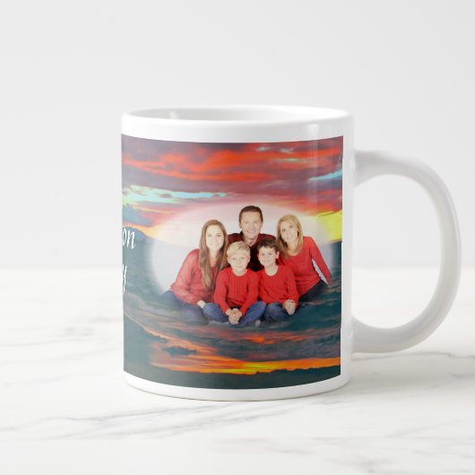 素晴らしい家族の日1490 ジャンボコーヒーマグカップ (右)