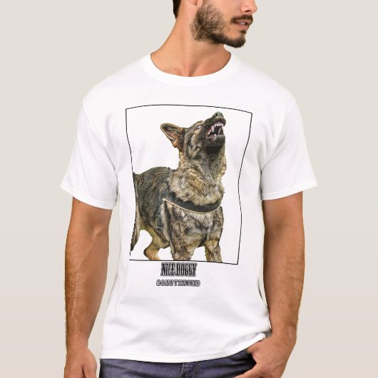素晴らしい小犬- Schutzhund Tシャツ (正面)