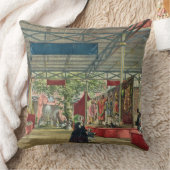 素晴らしい展覧会のインドセクションの眺め クッション (ブランケット)