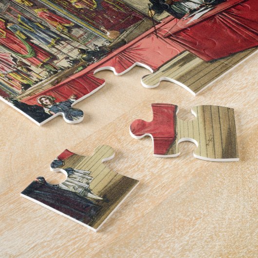 素晴らしい展覧会のインドセクションの眺め ジグソーパズル (側面)