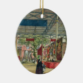 素晴らしい展覧会のインドセクションの眺め セラミックオーナメント (右)