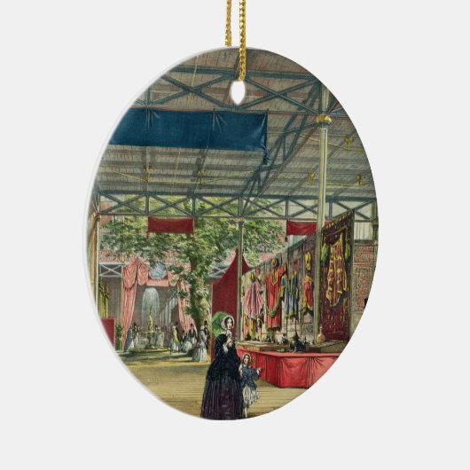 素晴らしい展覧会のインドセクションの眺め セラミックオーナメント (右)