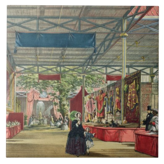 素晴らしい展覧会のインドセクションの眺め タイル (正面)