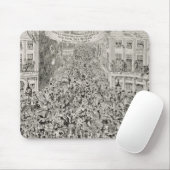 素晴らしい展覧会の間のPiccadilly、1851年 マウスパッド (マウス)