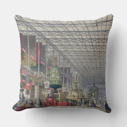 素晴らしい展覧会1851年のイギリスのネーブ(co クッション (正面)