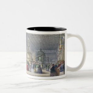 素晴らしい展覧会1851年のイギリスのネーブ(co ツートーンマグカップ