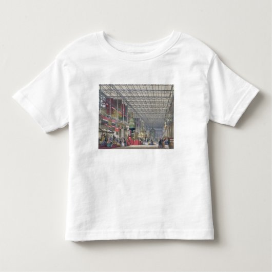 素晴らしい展覧会1851年のイギリスのネーブ(co トドラーTシャツ (正面)