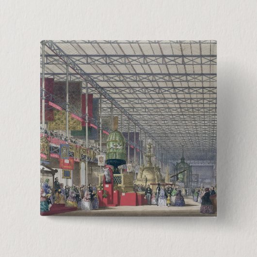 素晴らしい展覧会1851年のイギリスのネーブ(co 缶バッジ (正面)